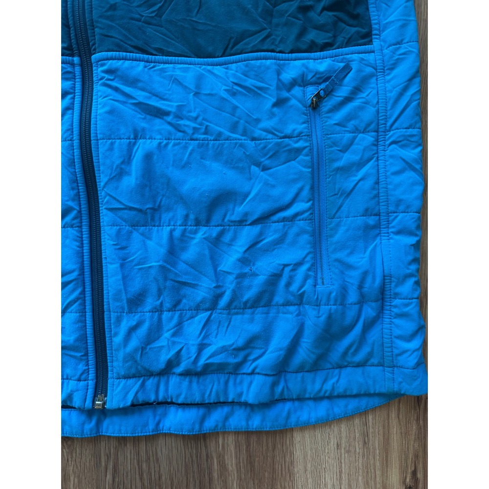 The North Face Mens Blue Quilted Lightweight Insulated Hooded Jacket Size Large - Picture 5 of 11